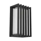 Eglo Luce Da Parete Genovese Aluminium Nero 10W 1050lm - 865 Luce Del Giorno | IP65
